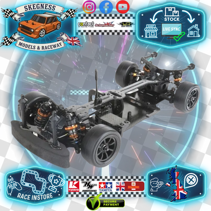 (PRE-ORDER) Carten - M210F (R PLUS) FWD 1/10 Racing Grade Carbon Fibre M-CHASSIS (225mm Mini wheelbase) KIT Form (R & Plus Parts Fitted) - (Requires all electrics, & body etc)
