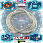 Yeah Racing - Transparent Silicone 12AWG Transparent ESC/Motor/Battery Wire 100cm Long (Silver) WPT-0137SV