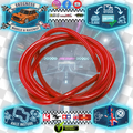 Yeah Racing - Transparent Silicone 12AWG Transparent ESC/Motor/Battery Wire 100cm Long (Red) WPT-0137RD