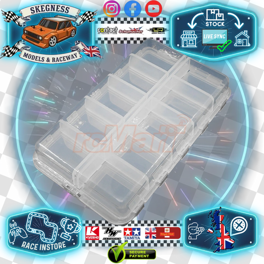 Yeah Racing - Plastic Double Sided Screw and Parts Box - YA-0535