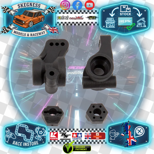 TEAM ASSOCIATED - RB10 / PRO SC10 / RAT / REFLEX Rear Hubs & Hexes (2pcs L&R) - AS91418