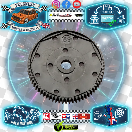 TEAM ASSOCIATED - RC10B4/T4/B44/B5/B5M T5M/SC5M/B6/B6D (RB10) 69T 48DP SPUR GEAR - AS9648