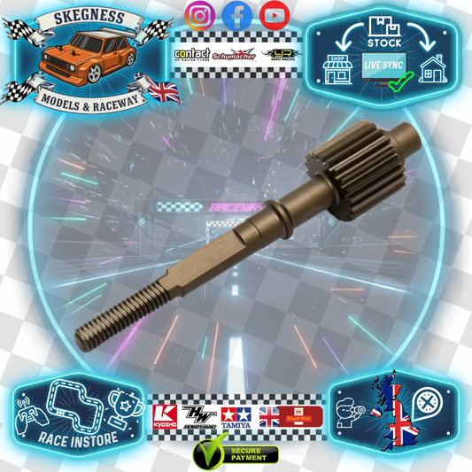 TEAM ASSOCIATED - (RB10) FACTORY TEAM B5M ALUMINIUM TOP SHAFT (3 GEAR) - AS91606