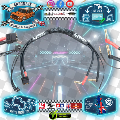 LRP - 2S Charging Balance Wire - 35cm - XT60 & XH 4/5mm 2mm - (SKY RC to Bullets) LRP499004