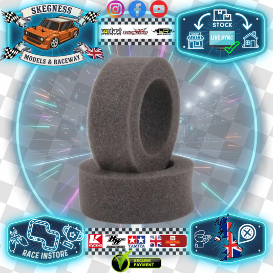 SCHUMACHER - U6653 FRONT - 4WD/2WD - HARD Buggy Tyre Inserts - 2PC (30MM for 25-30MM WIDE RIMS)
