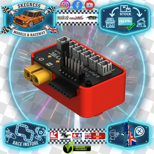 SKY RC - 6x 1S Lipo/Lion Battery Charging Hub PH2.0 - SK-600156-01 (For charging Micro RC Cars)