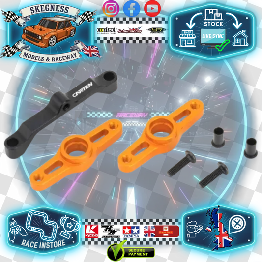 Carten - T410 (Hop-up) Alloy Steering Bell crank Kit - NHA453