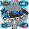 Rage - XTreme Body Shell - FITS MTC M-Chassis size (210MM to 225mm Wheel Base / 160mm Wide) - (1mm Thick) Clear with Masking