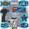 Kyosho - My First Mini-Z 1:28 Nissan GT-R R35 Silver (1:24th Class) - K.66608A (Micro RC CAR)