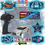 Kyosho - My First Mini-Z 1:28 Nissan GT-R R35 Silver (1:24th Class) - K.66608A (Micro RC CAR)