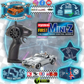 Kyosho - My First Mini-Z 1:28 Shelby Cobra 427 S/C Chrome (1:24th Class) - K.66610C (Micro RC CAR)