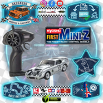 Kyosho - My First Mini-Z 1:28 Shelby Cobra Daytona Chrome (1:24th Class) - K.66611C (Micro RC CAR)