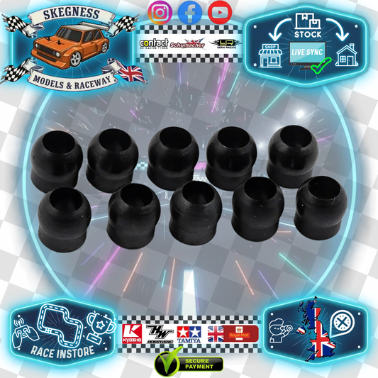 Yeah Racing - 5mm Suspension Pivot Ball (10 pcs) For Tamiya Suspension Pivots - PB-001