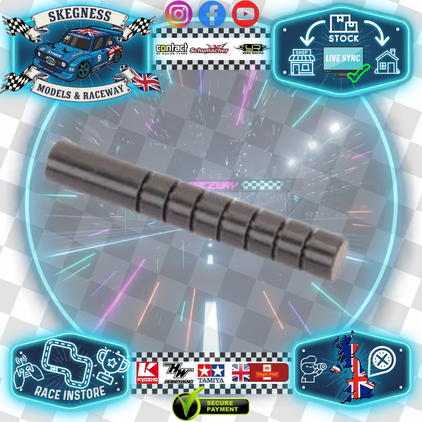 Schumacher - Damper Piston - SS GT,A1,A2,E1-E3 - U4629