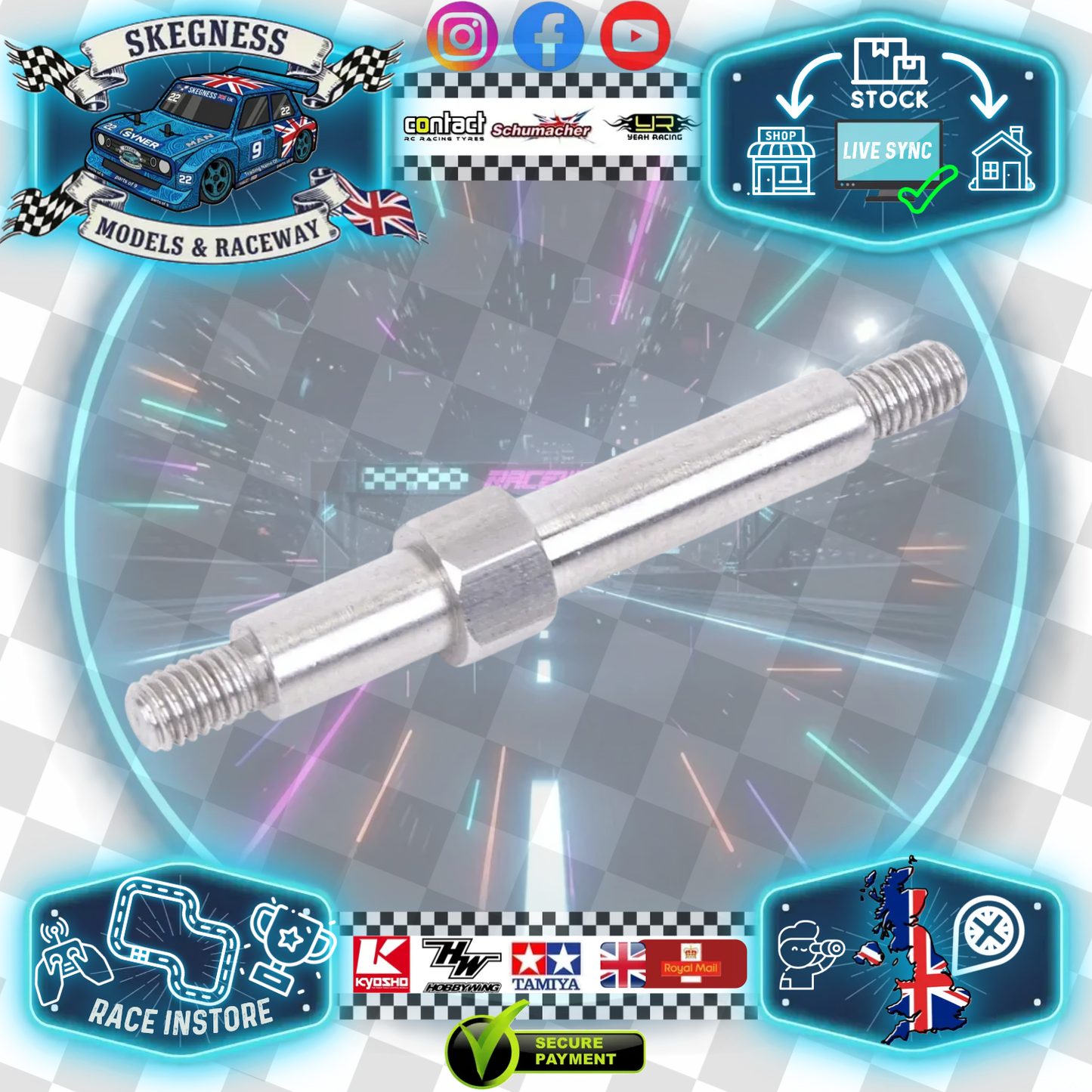 Schumacher - SS/GT - Front Axle - SS/GT - U3954