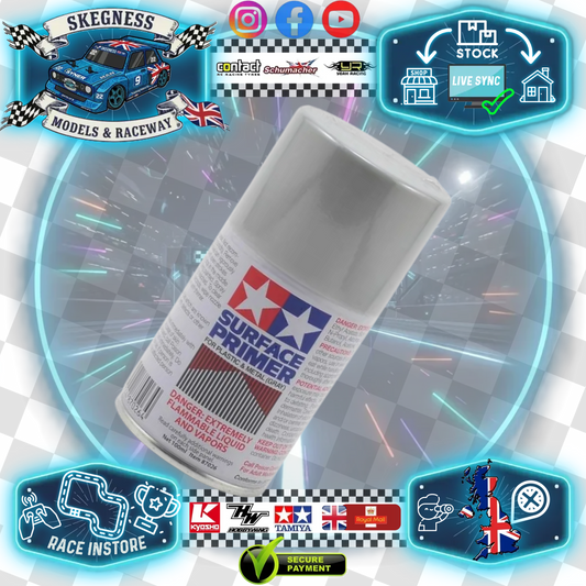 Tamiya - Surface Primer for Plastic & Metal (Grey)  - 87026