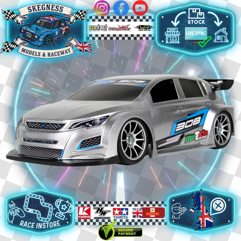 Montech - Peugeot 308 Mini 210mm 1/10 MTC M-Chassis Body - MT021018