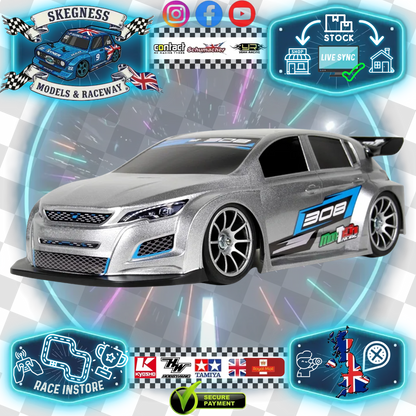 Montech - Peugeot 308 Mini 210mm 1/10 MTC M-Chassis Body - MT021018