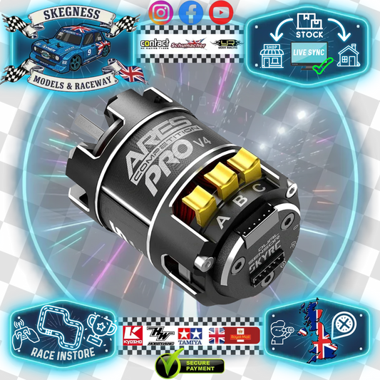 SKY RC - ARES PRO V4 Brushless Motor SPEC 17.5T for 1/10 RC CAR / Buggy / MTC - SK-400034-03
