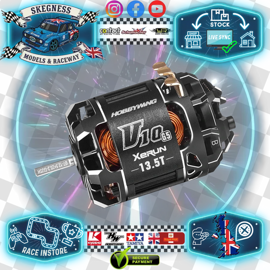 HOBBYWING - XERUN V10 Brushless Motor 13.5T - (2026 Version) G5 - HW30401762