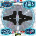 BattCave - JOKER Mini Spares - A-Arm V2 (2 Caster + 0 Camber) JKR-3A20-V2 (JOK3R)