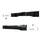 BattCave - JOKER Mini Spares - A-Arm V2 (7 Caster + 0 Camber) JKR-3A70-V2 (JOK3R)