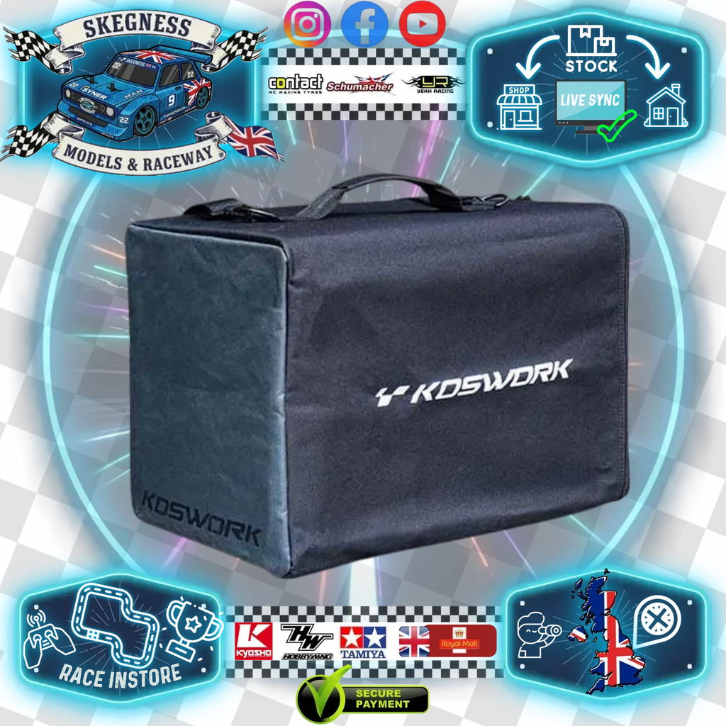Koswork - 1/10 Smart One Car Hauler Bag (485x300x165mm) w/2 cases - KOS32155CASE