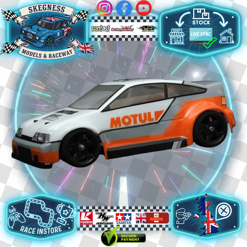 PHAT BODIES - 1/12 Mugen CRX for MINI GT12 Kamtec / Mardave / Mini Assassin & Batt Cave JOK3R (CLEAR BODY) (160mm wide by 175mm wheelbase)