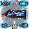 X-RIDER -  FLAMINGO LIPO BATTERY 7.4V 25c 1300MAH - XR-MS8145