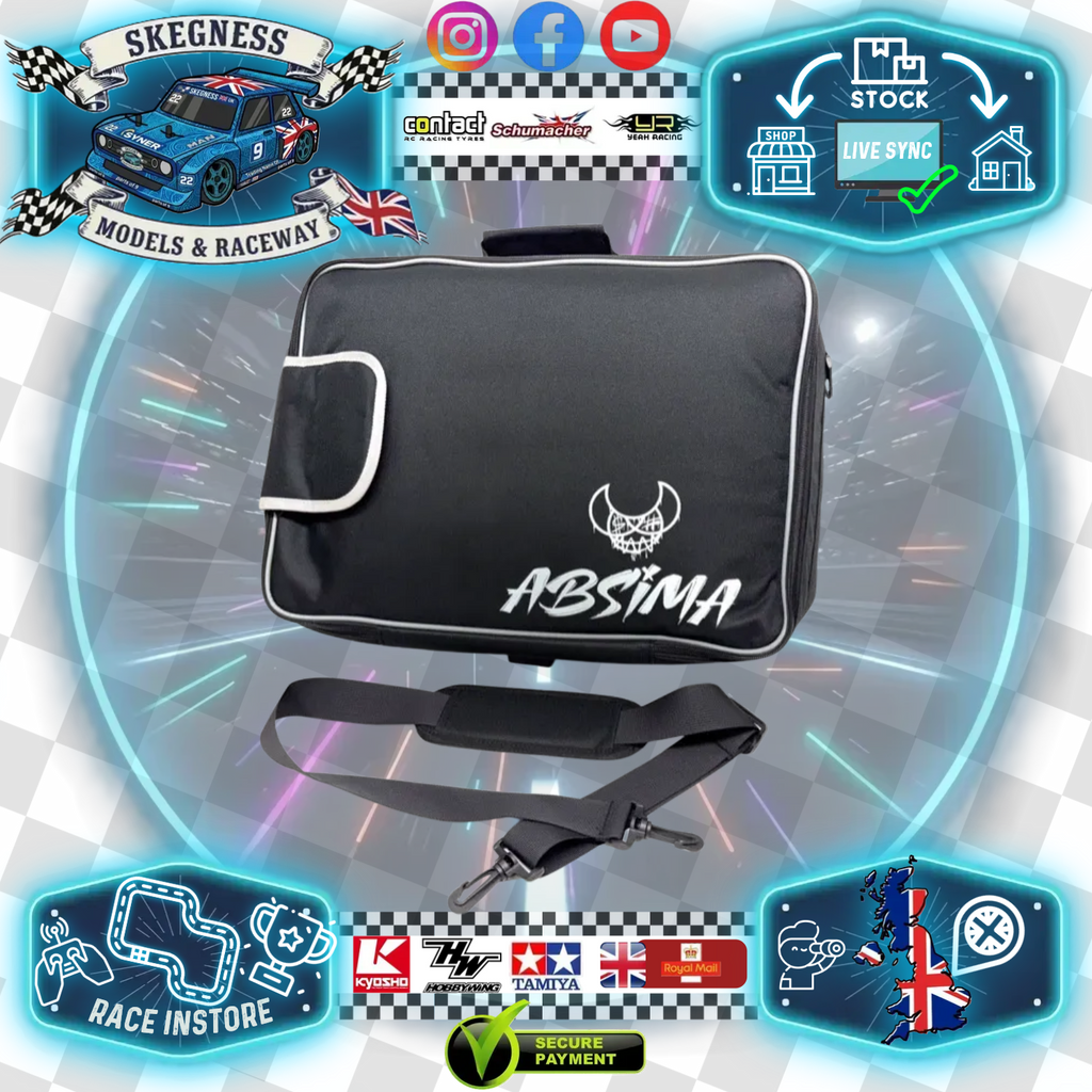 Absima - Car Carrying Bag 1/10 & 1/8 (Car / Buggy) - Flap for Spoiler! (50cm x 35cm x 12cm) - 9000010