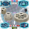 FASTRAX - RC ALUMINIUM 7075T TOUGH LIGHTWEIGHT 48DP PINION CARS - 13T TO 41T (MULTI LISTING)