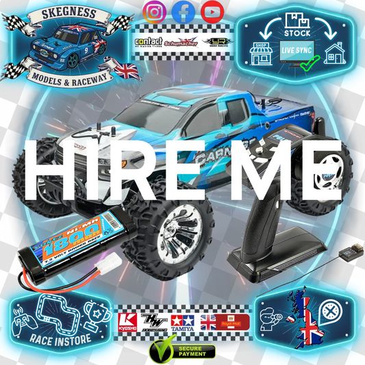 RC Hire Car Driving Experience - FTX Carnage (4WD - 1/10 Truggy) - 1x Hour Arrive & Drive / 1x Battery or Full Race Night Inclusive