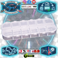 MK RC - Screws, Pinions - Parts Box - 12 Compartments (Measures 13.5 x 5.4 x 1.6cm and each compartment is 1.9 x 1.9 x 1.3cm) MK5969