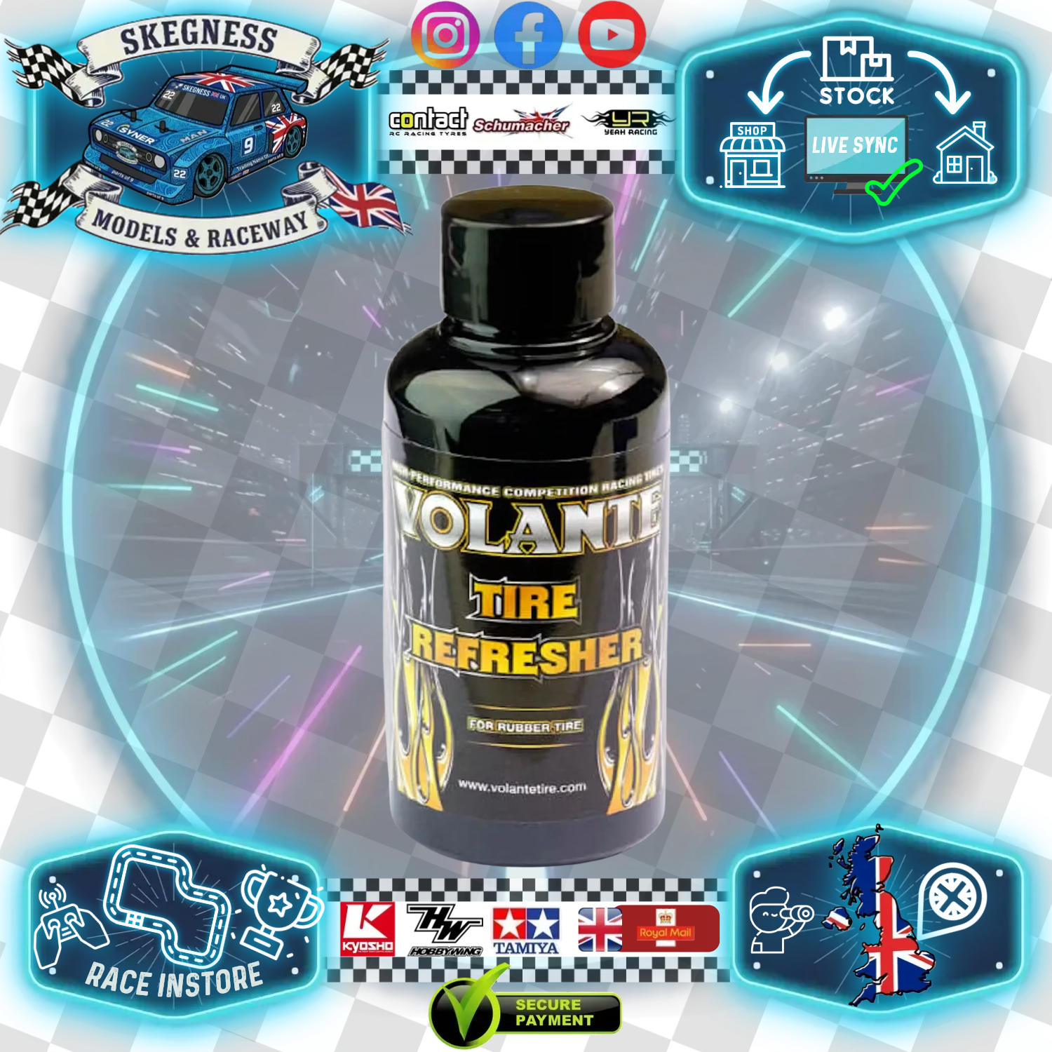 Volante - Volante RC Tyre Refresher - VL-TRA
