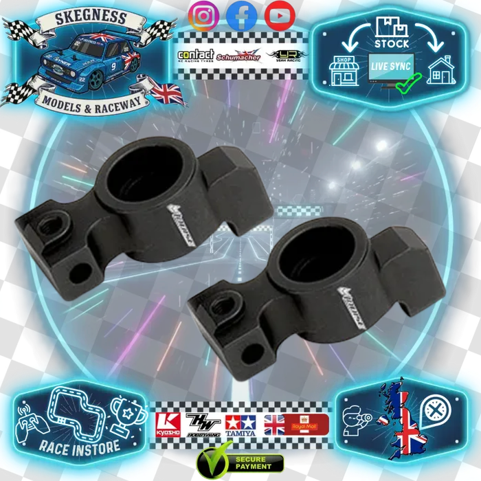 LOUISE / Carten - T410 / LTX - RC ALUMINUM REAR HUBs (2pcs) (LNHA447)