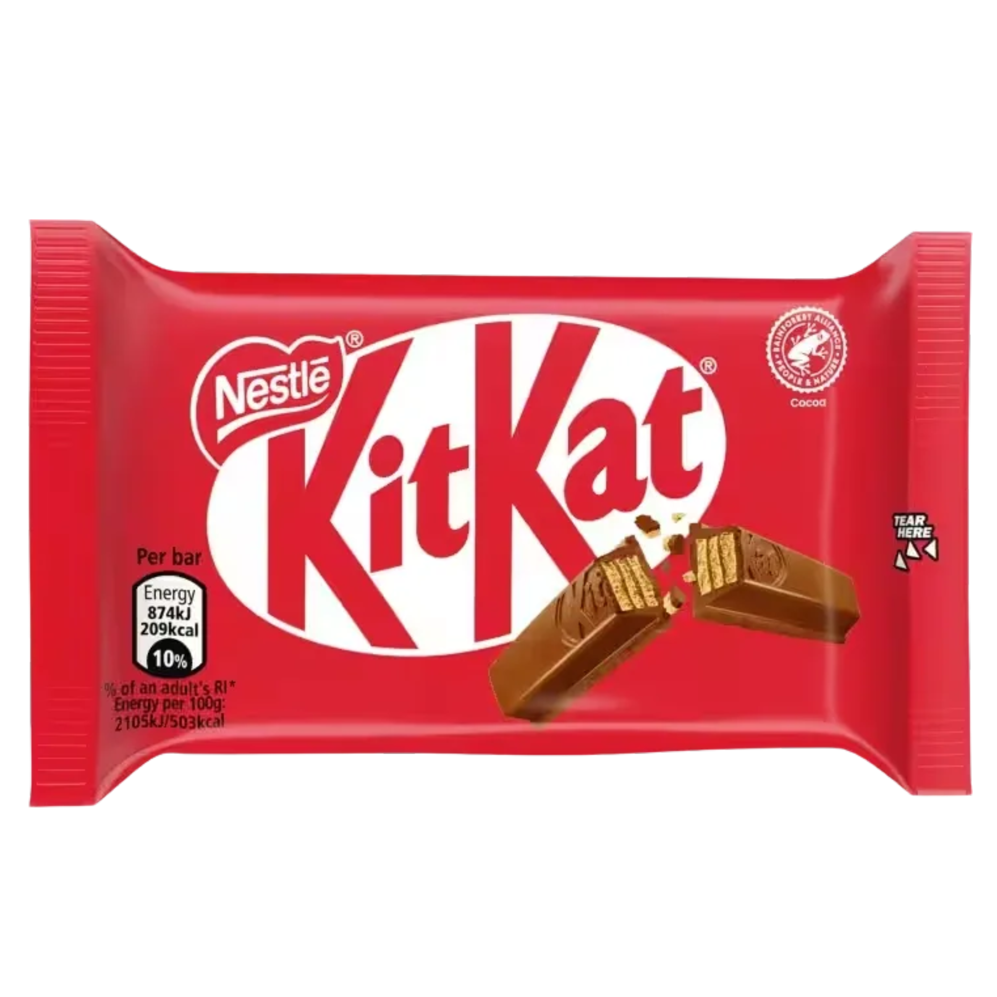 KIT KAT - 4 FINGER - 41.5G - CHOCOLATE BAR - RACEWAY REFRESHMENTS