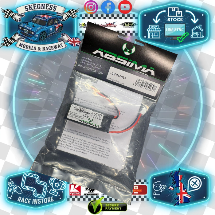 Absima - Buggy Micro Lipo 2S 7.4V 600mAh - HBP240063