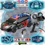 Absima - Micro 1/24 2WD Drifting ESP "X Racer" RTR with ESP - Rechargeable Lipo & USB Charger - 10011