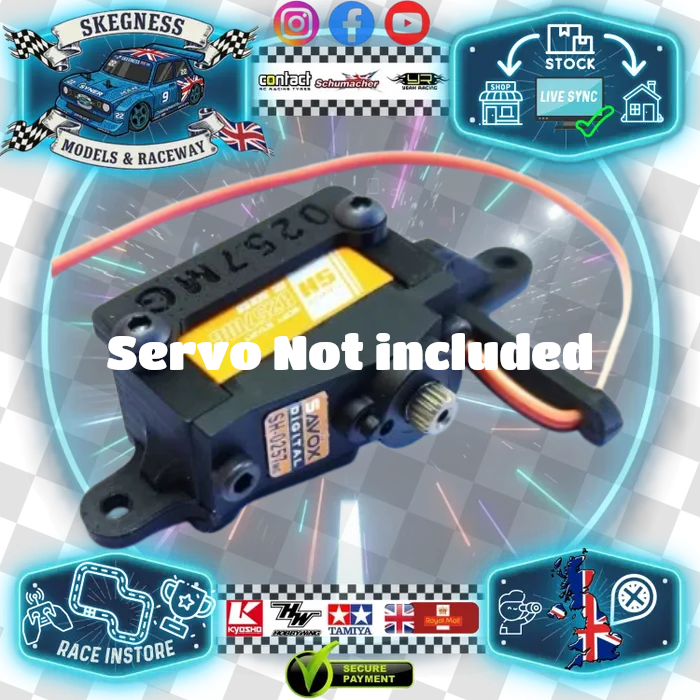 BattCave - JOKER Mini Spares - SAVOX Servo Front Mount - JKR-0257-MG (optimised for SH0057MG)