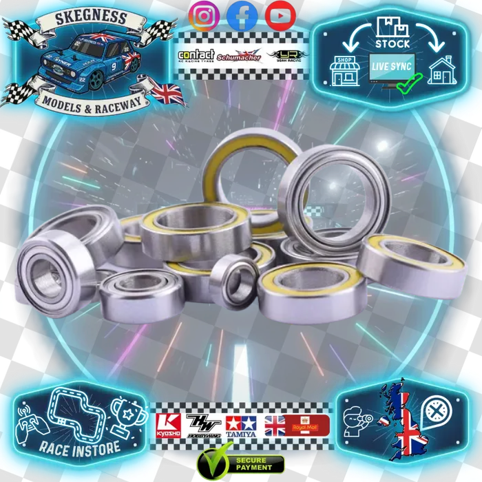 AVID RC - ULTRA Low Friction Full Race Ball Bearing Set (Tamiya M05, M06, M07, M08) -  AV-TAM-M05