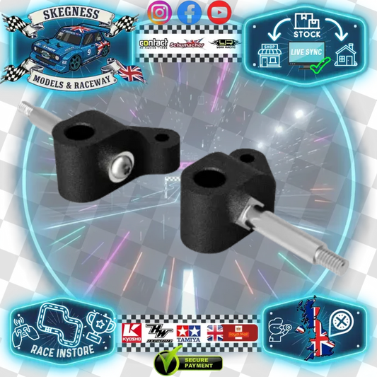 BattCave - JOK3R Mini Spare Steering Hubs with Axles (LEFT & RIGHT HAND) - JKR-305-PR