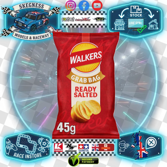 GRAB BAG - WALKERS CRISPS - READYSALTED - 45G - Raceway Refreshments