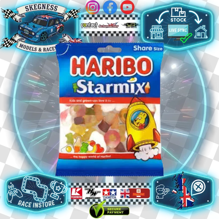 Haribo Starmix - Share Bag 140g - Raceway Refreshments