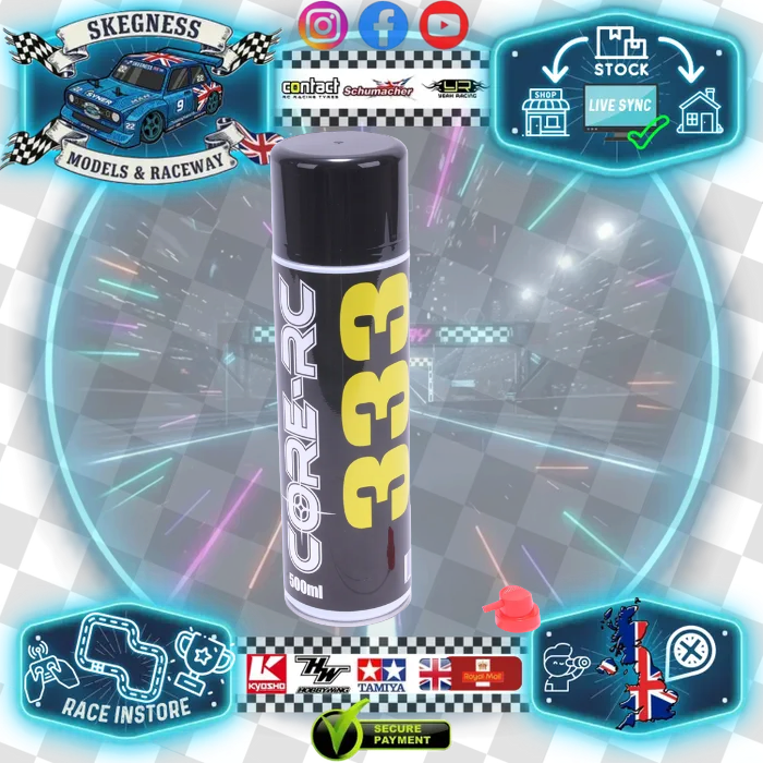 CORE RC - Performance Brake Cleaner R/C Diff/Shocks/Shafts/Gear - CR333 (500ml)