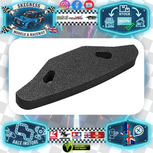 TAMIYA TT01E & TT02- 1X 51019 URETHANE FOAM BUMPER (4cm deep x 15mm Tall x 14cm Wide)
