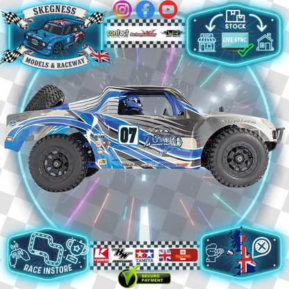 FTX - ZORRO 1/10 TROPHY TRUCK RC EP BRUSHED 4WD RTR - BLUE - FTX5556B (Battery & Charger Included)