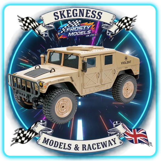 E-ZEE - RC 1/16 4WD RC HUMMER MILITARY TRUCK - DESERT SAND - (Lipo Battery & Charger Included) - EZ-G2069DS