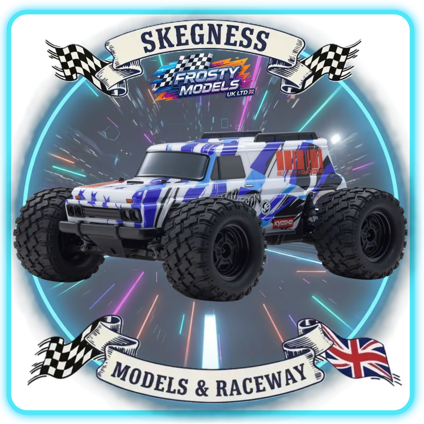 Kyosho - KB10W Mad Wagon VE Brushless 3S 4WD 1:10 Readyset - Type2 (Just add Battery & Charger) - K.34701T2B