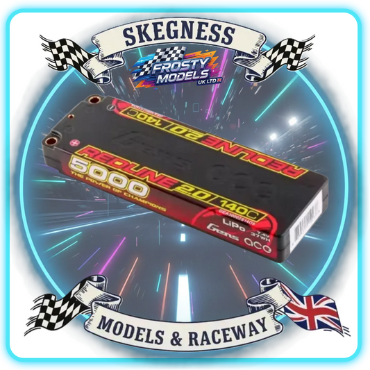 GensAce Redline - 1.0 Low Prof 2S HV Lipo Battery 7.6V 140C 5000mah (138x46x18mm) 223g - GEA50002S13D5