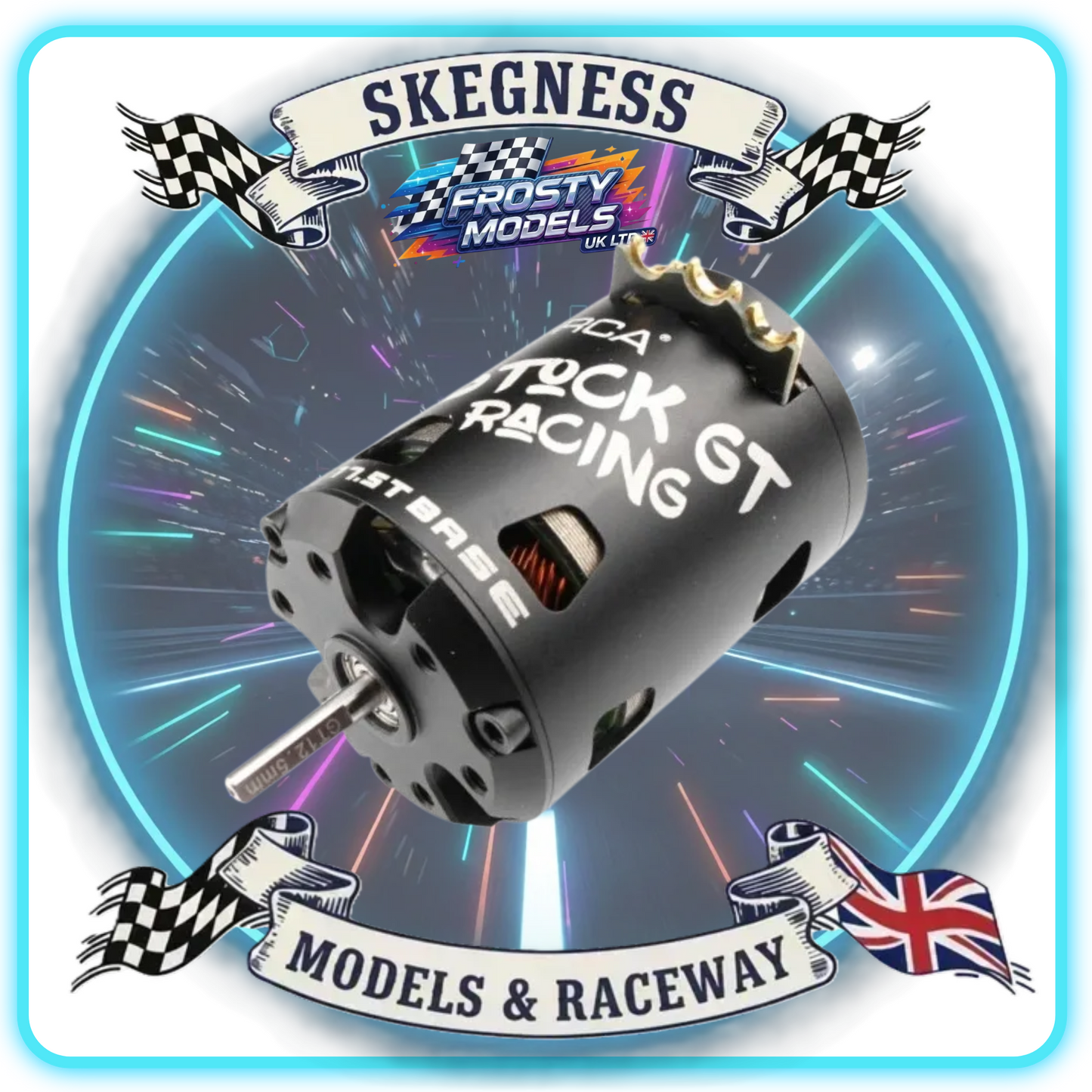 ORCA - Stock GT – 1/10 Stock fixed timing 17.5 turn sensored brushless stock motor - OR-MO24STGT175